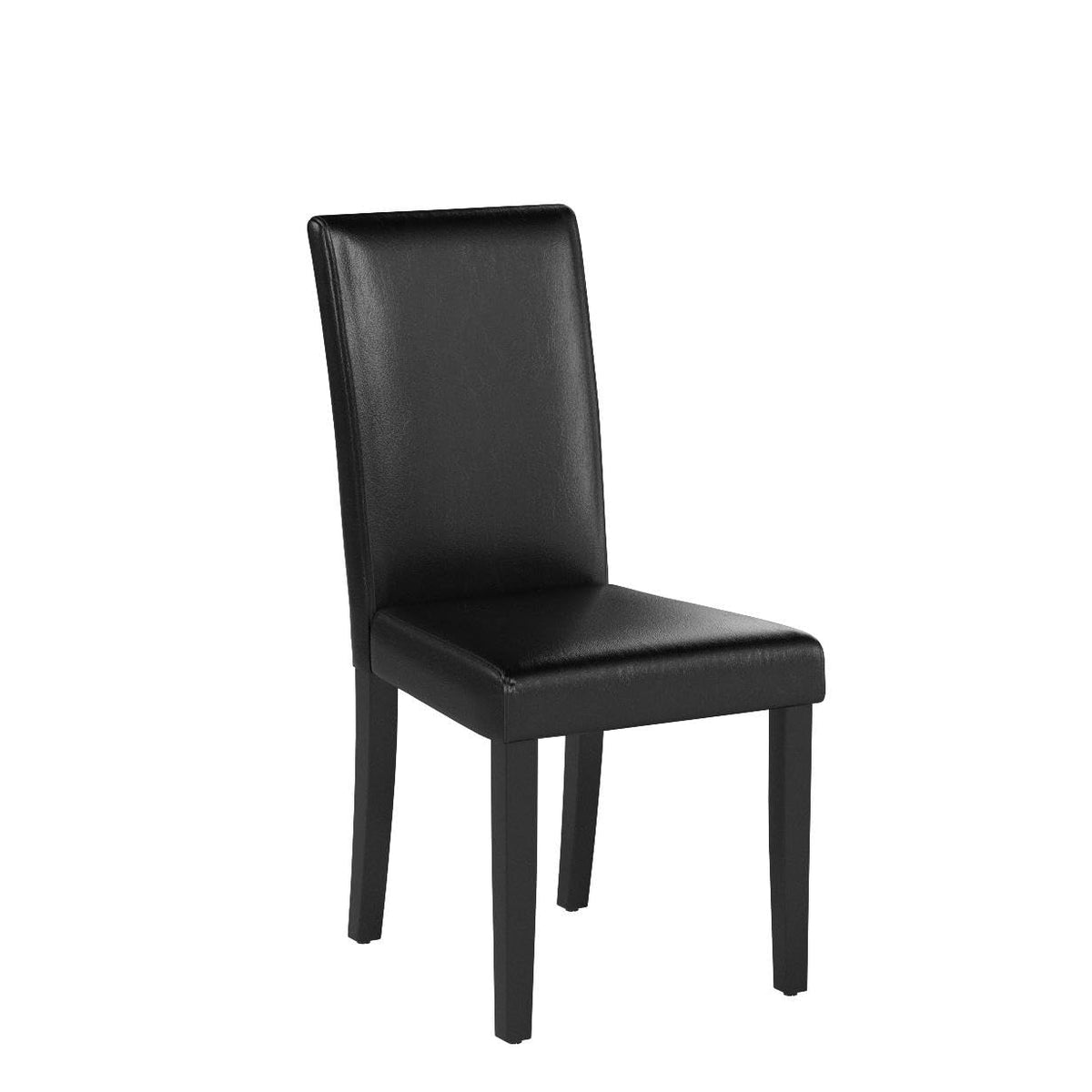 Dining Chairs Set of 4 Upholstered Black H76988