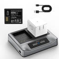 2-Pack Rechargeable Batteries with Charging Station S23400