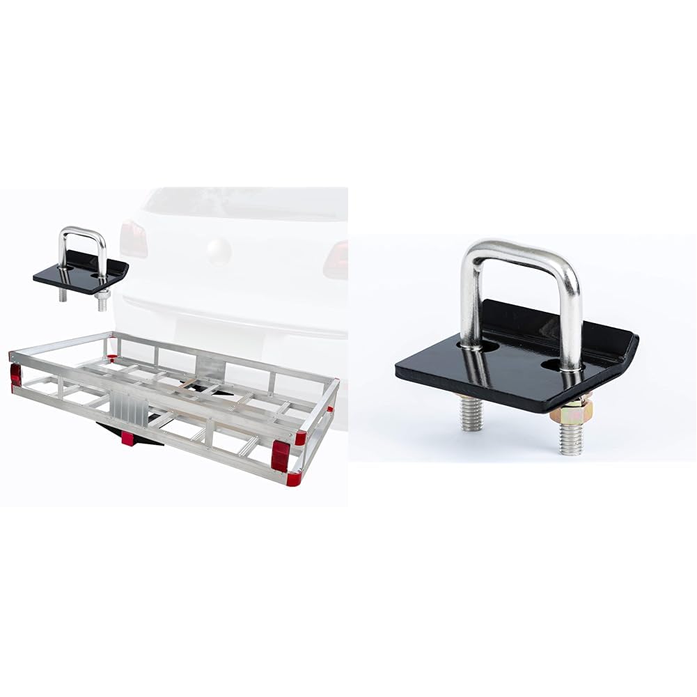 Aluminum Cargo Carrier 500 lb Capacity for 2" Hitches Y80136