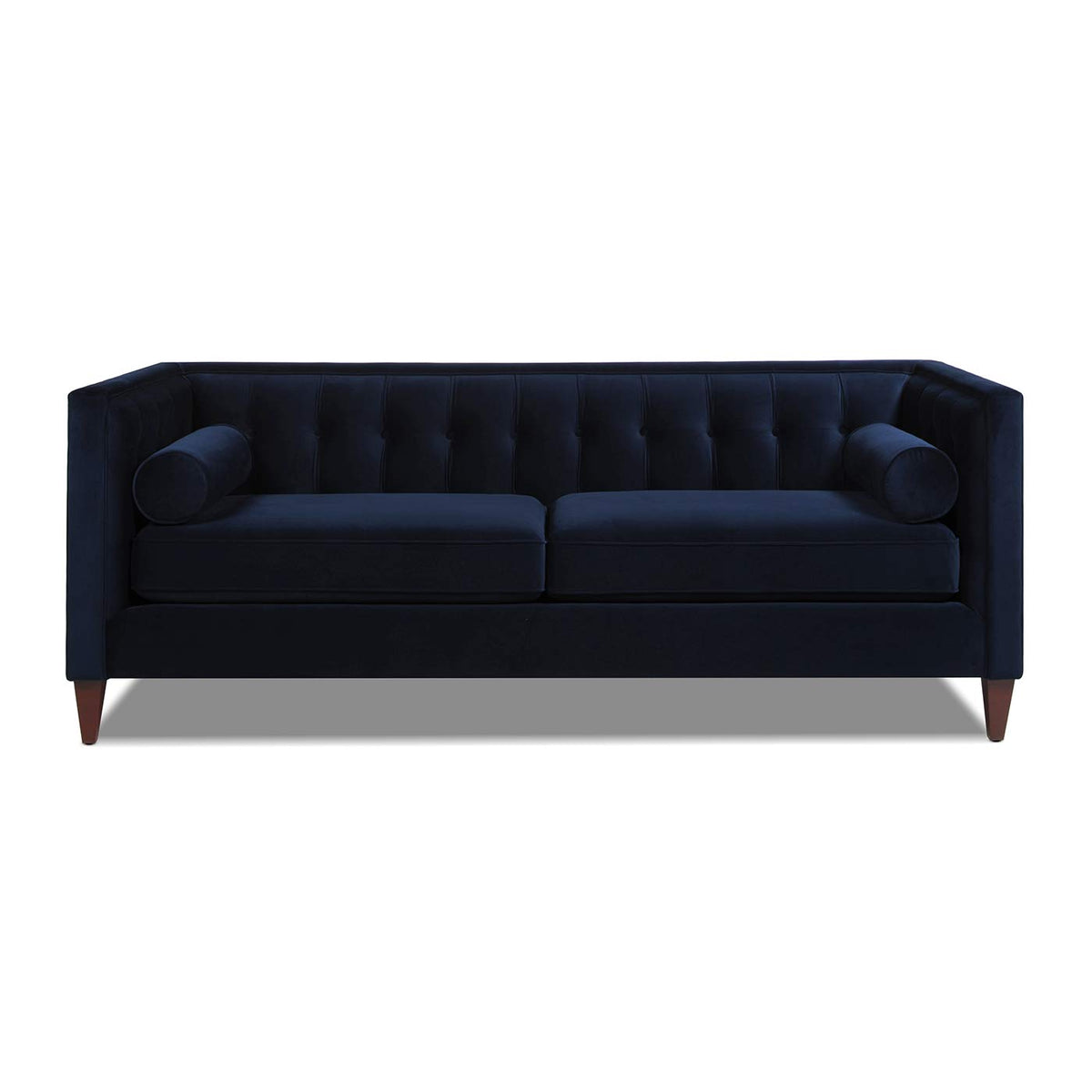 Dark Navy Blue Performance Velvet Tufted Sofa M97983