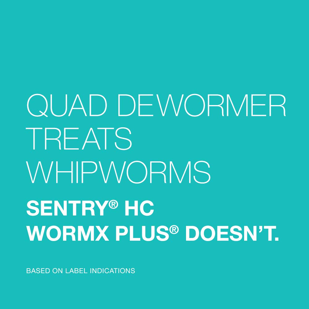 Chewable Dewormer for Small Dogs, 2-25 lbs, 4 Tablets S1939