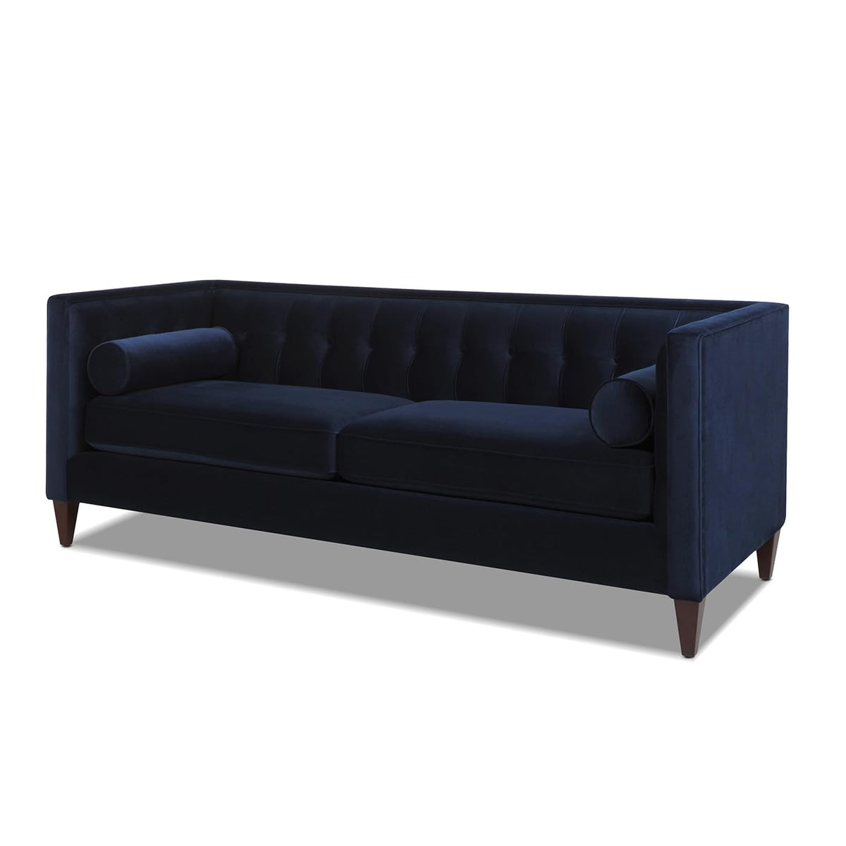 Dark Navy Blue Performance Velvet Tufted Sofa M97983