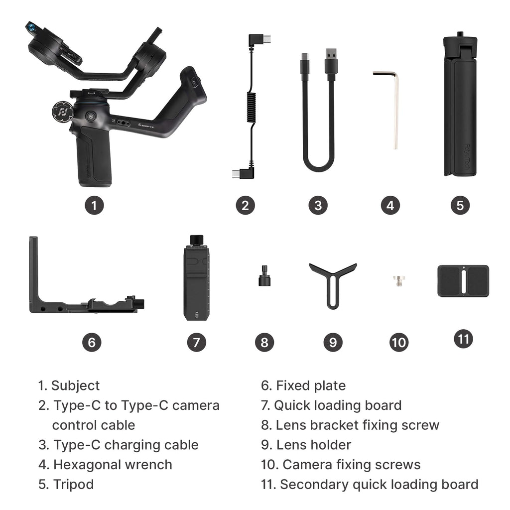 3-Axis Camera Gimbal Stabilizer A6909
