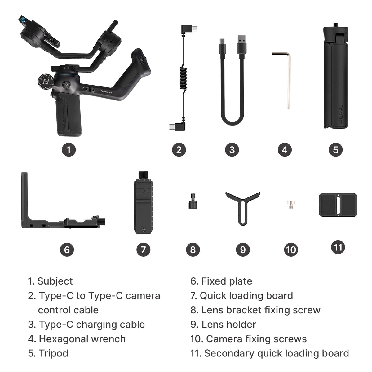 3-Axis Camera Gimbal Stabilizer A6909