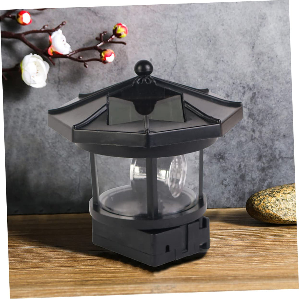 2Pcs Solar Powered Lighthouse Outdoor Garden Light A5813