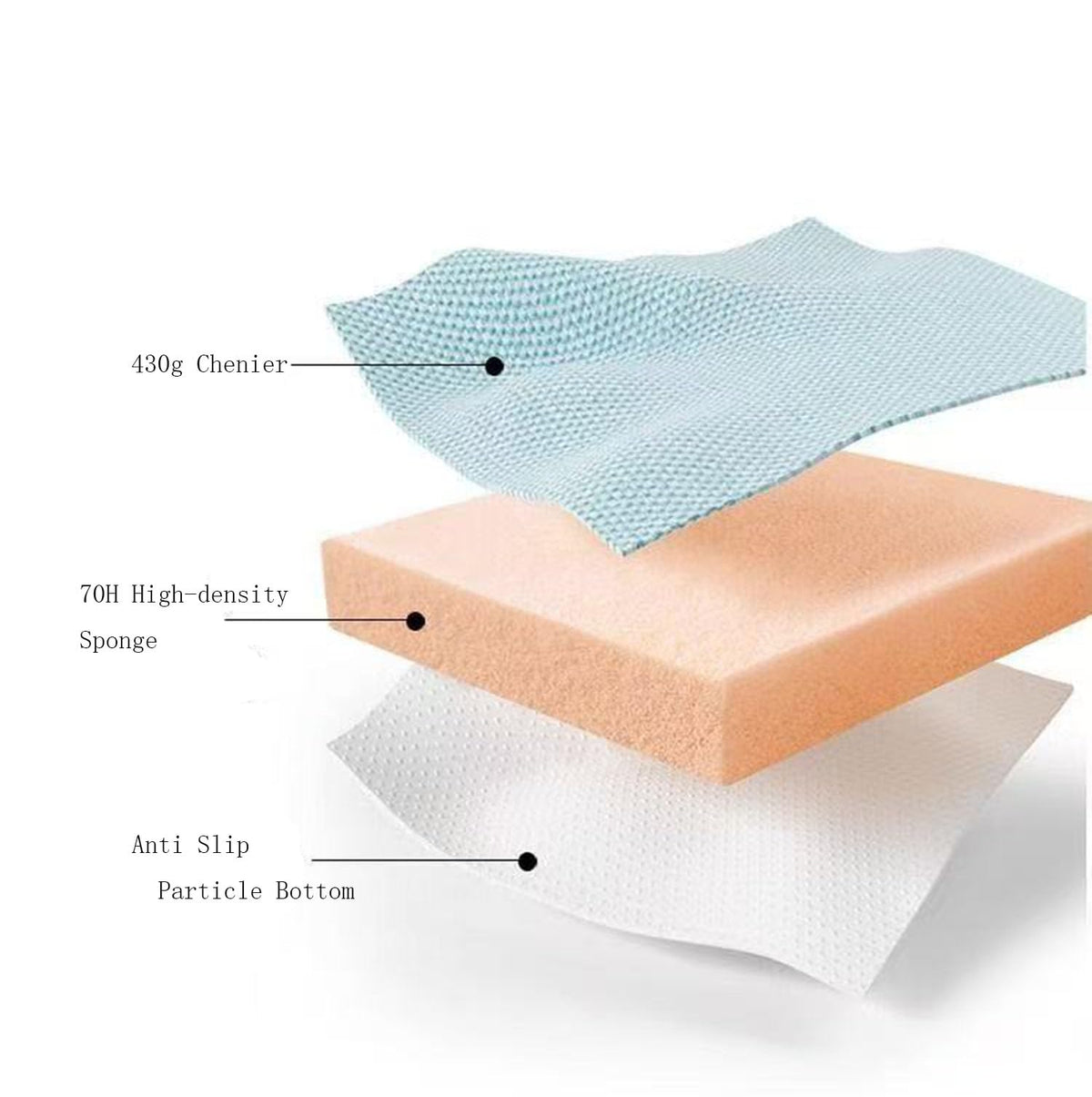 Rectangle Bench Stool Cushion 10x14 Inches Saddle Seat Cushion with Ties F72410