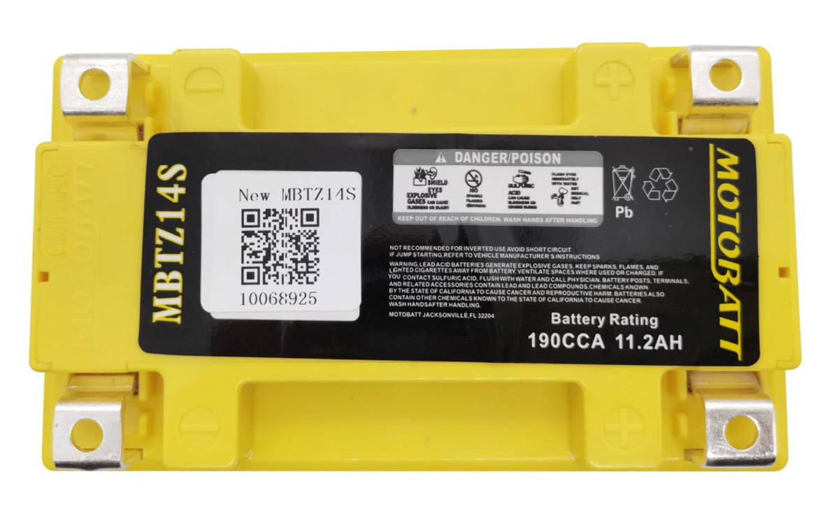 Sealed AGM Motorcycle Battery V47775