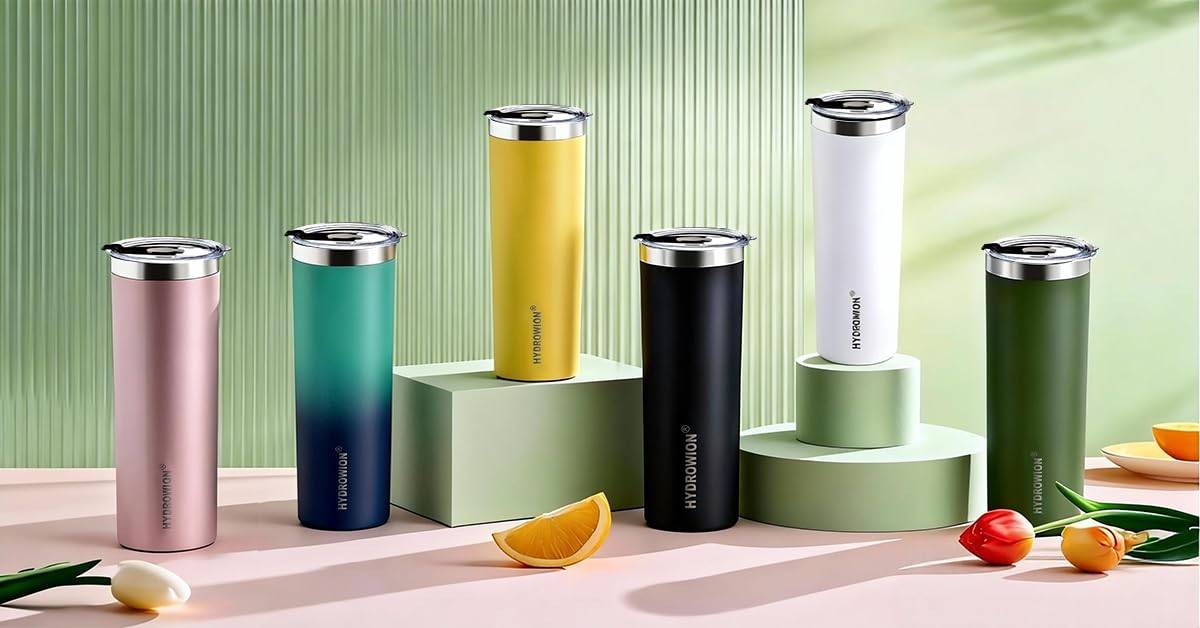 20 oz Insulated Tumbler with Straw Lid H31818
