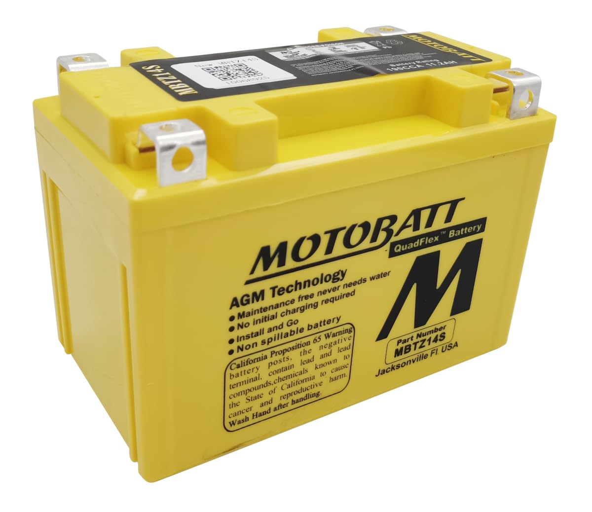Sealed AGM Motorcycle Battery V47775