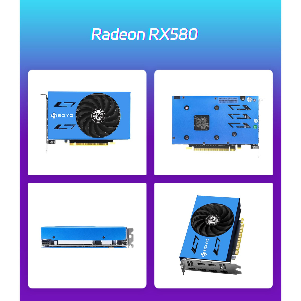 8GB GDDR5 256-Bit Graphics Card R802359