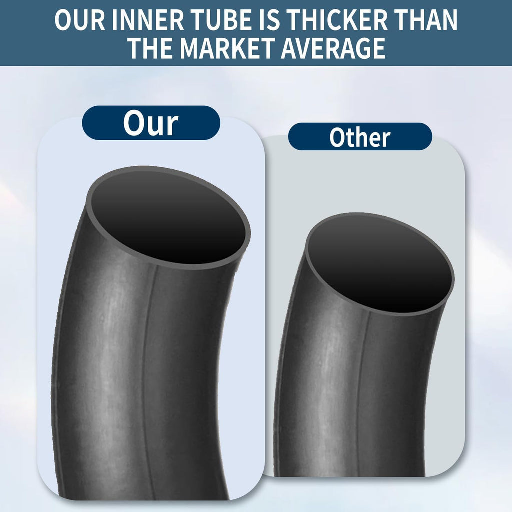 2 Pack 4.80/4.00-8 Inner Tube with Bent Valve N23867