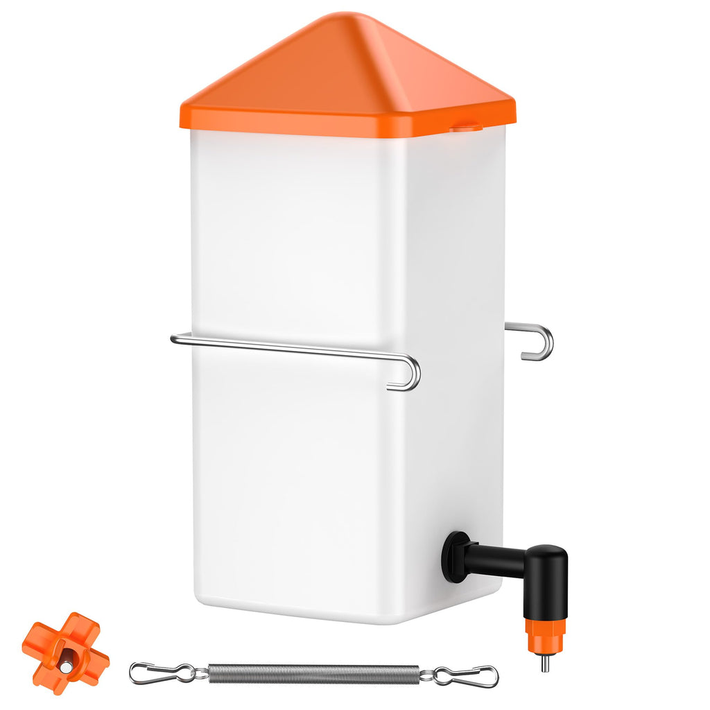 1L Baby Chick Waterer with Nipple Drinker and Anti-Roost Cone F669