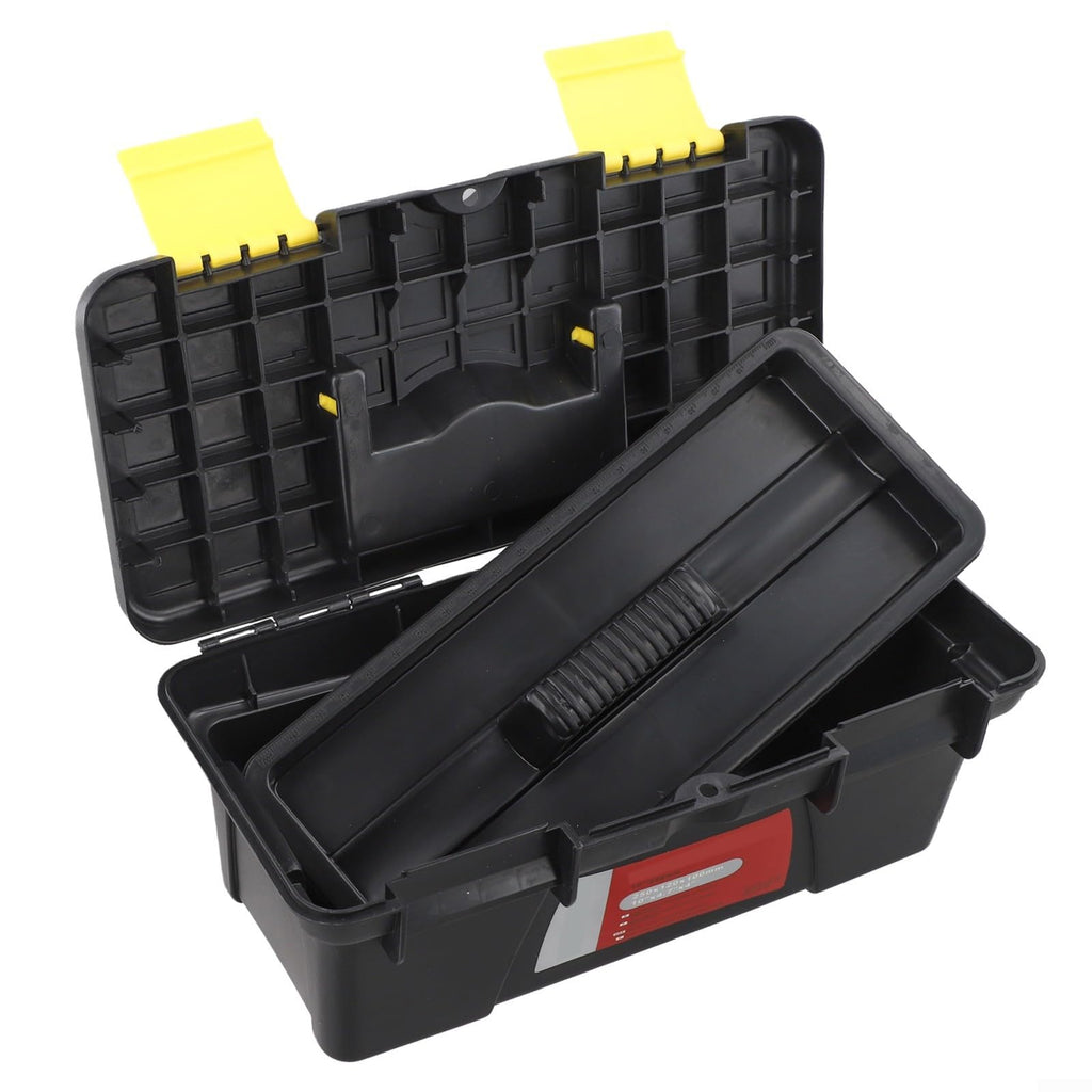 10 Inch Plastic Toolbox with 2-Layer Organization K649905