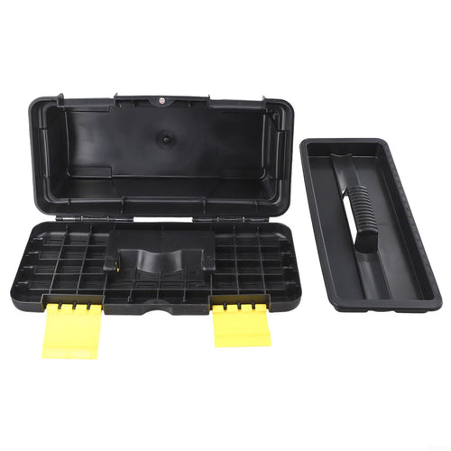 10 Inch Plastic Toolbox with 2-Layer Organization K649905