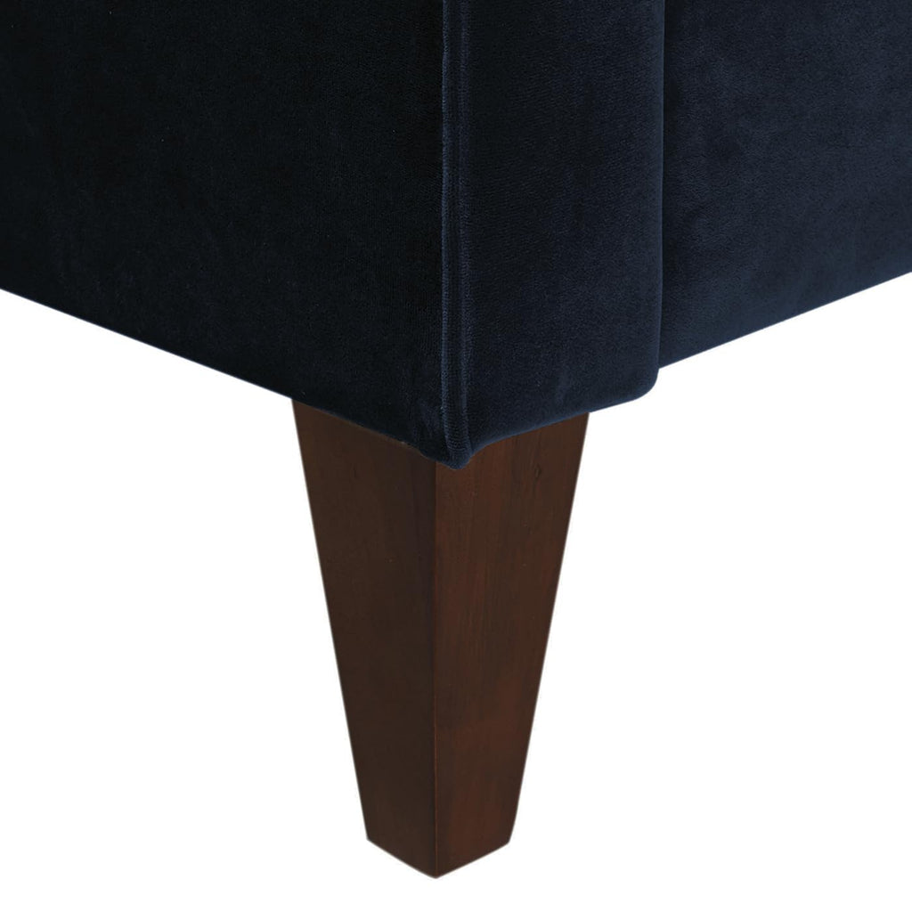 Dark Navy Blue Performance Velvet Tufted Sofa M97983