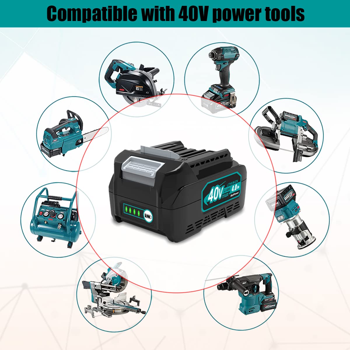 40V 4.0Ah Battery Y980514