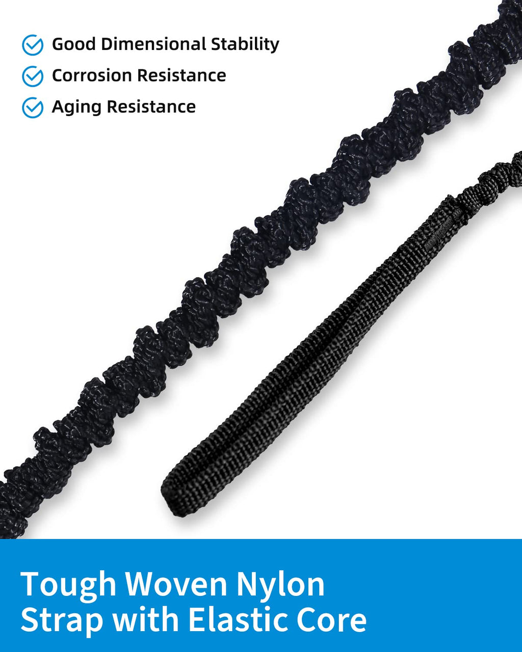 Stretchable Kayak Paddle Leash 4-7ft S661