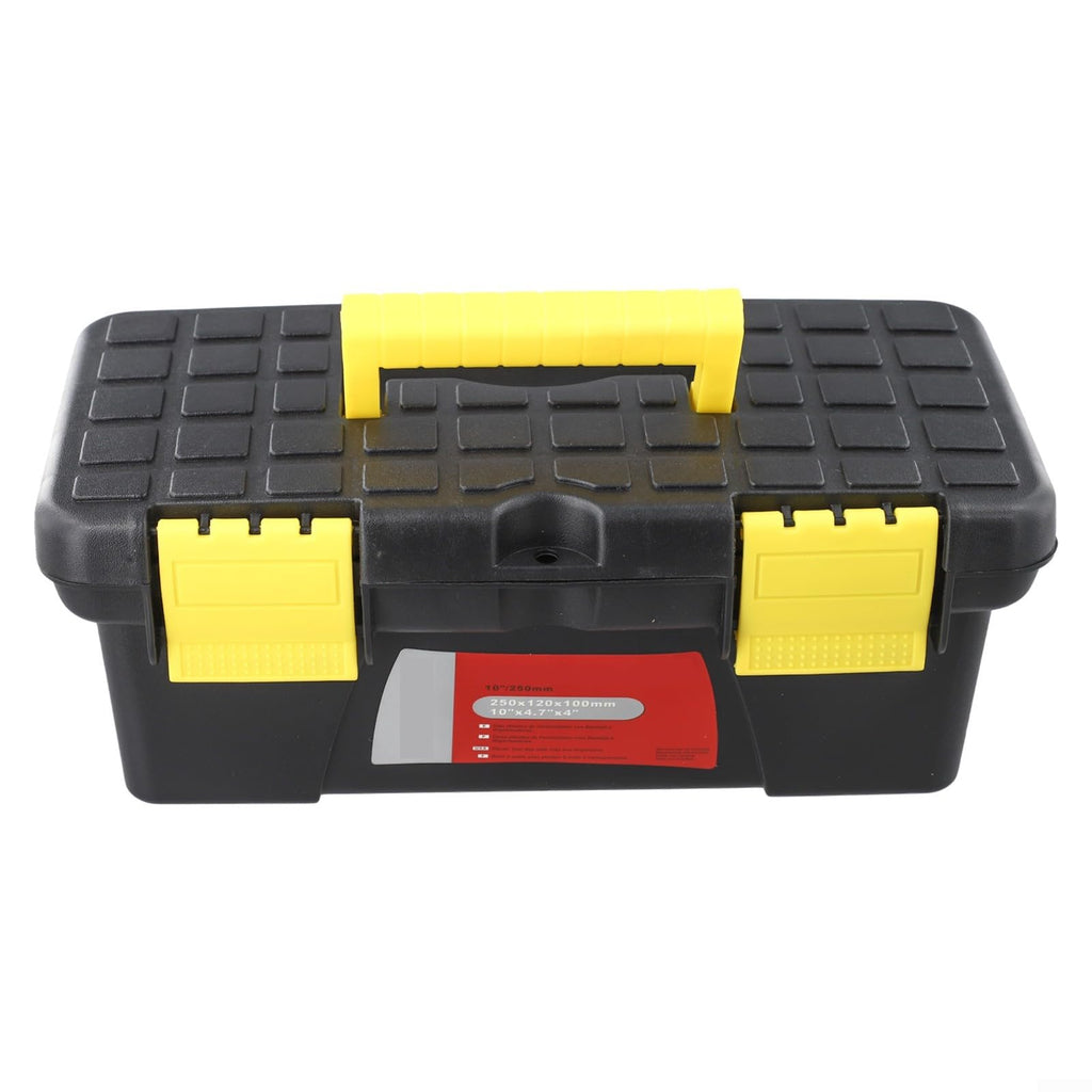 10 Inch Plastic Toolbox with 2-Layer Organization K649905