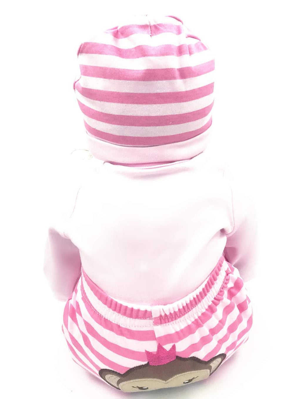 Reborn Baby Girl Doll Clothes 20-22 Inches 4 Pieces Accessories Set G39895
