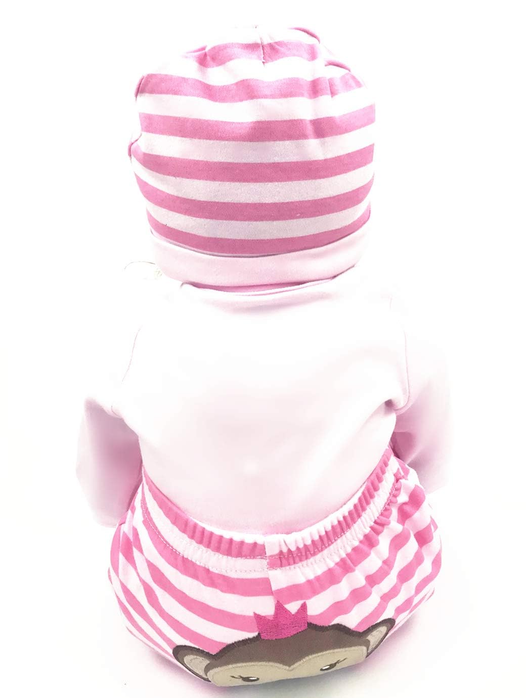 Reborn Baby Girl Doll Clothes 20-22 Inches 4 Pieces Accessories Set G39895