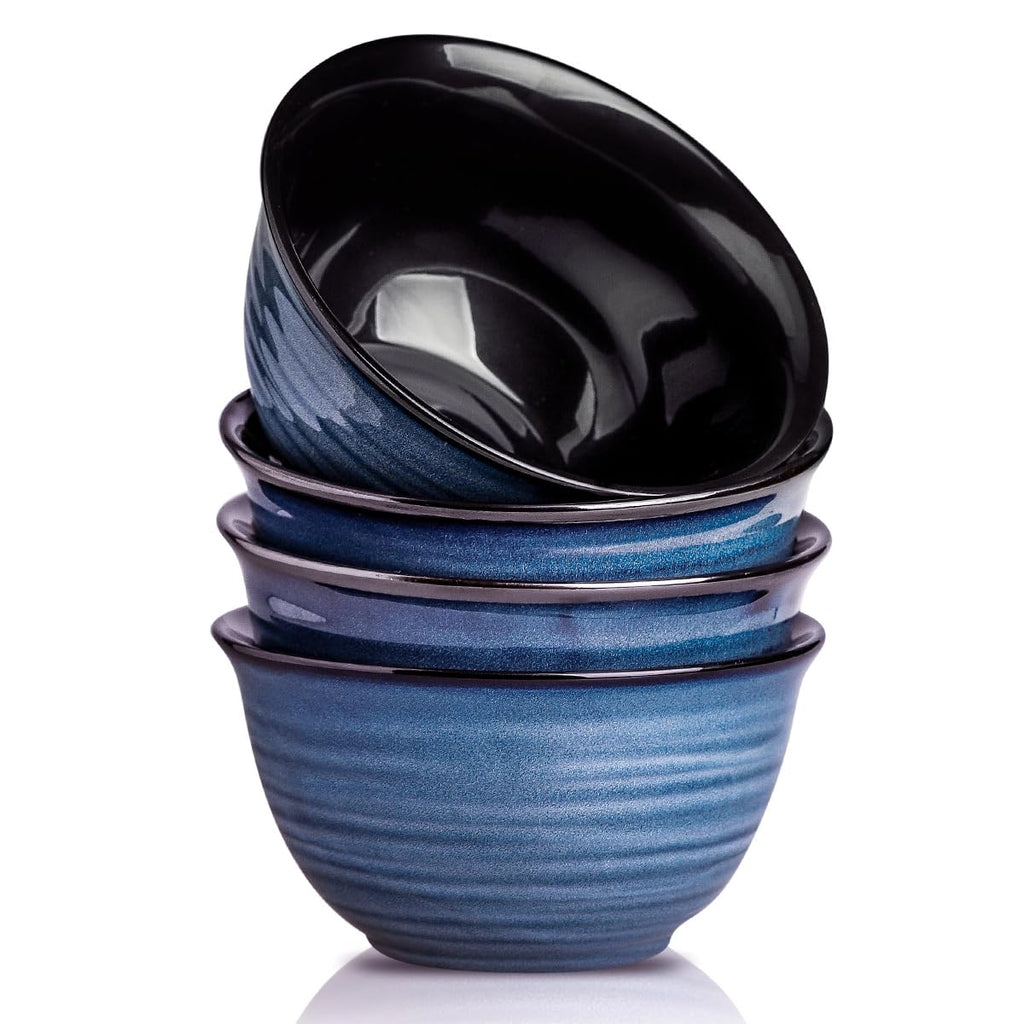 40 Ounce 7 Inch Ceramic Soup Bowls Set of 4 Q985