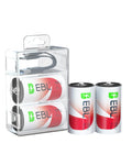 Rechargeable D Batteries 4 Pack V195324