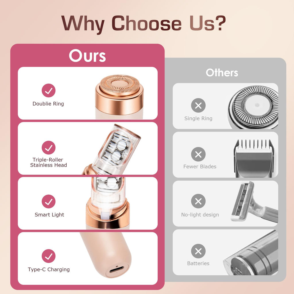 Women Face Epilator Facial Hair Removal X84464