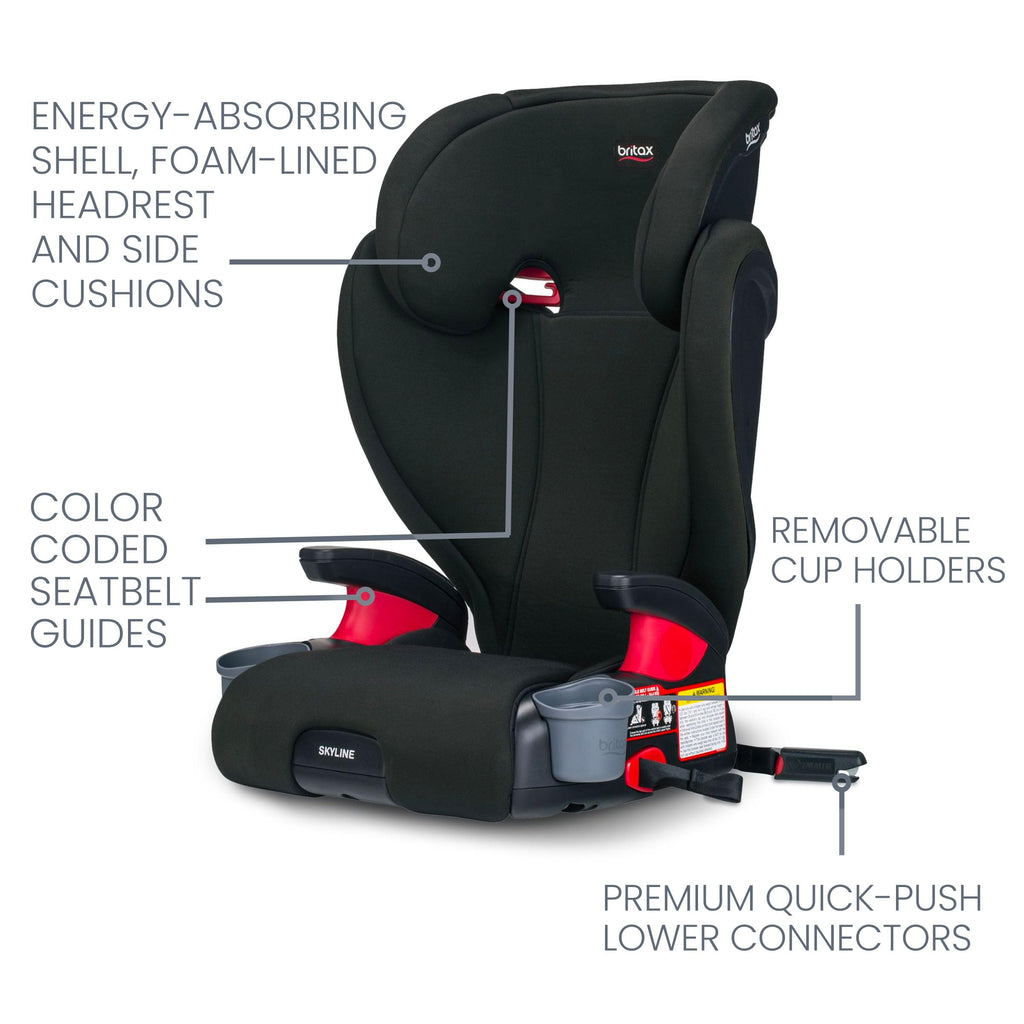 2-Stage Belt-Positioning Booster Car Seat W288607