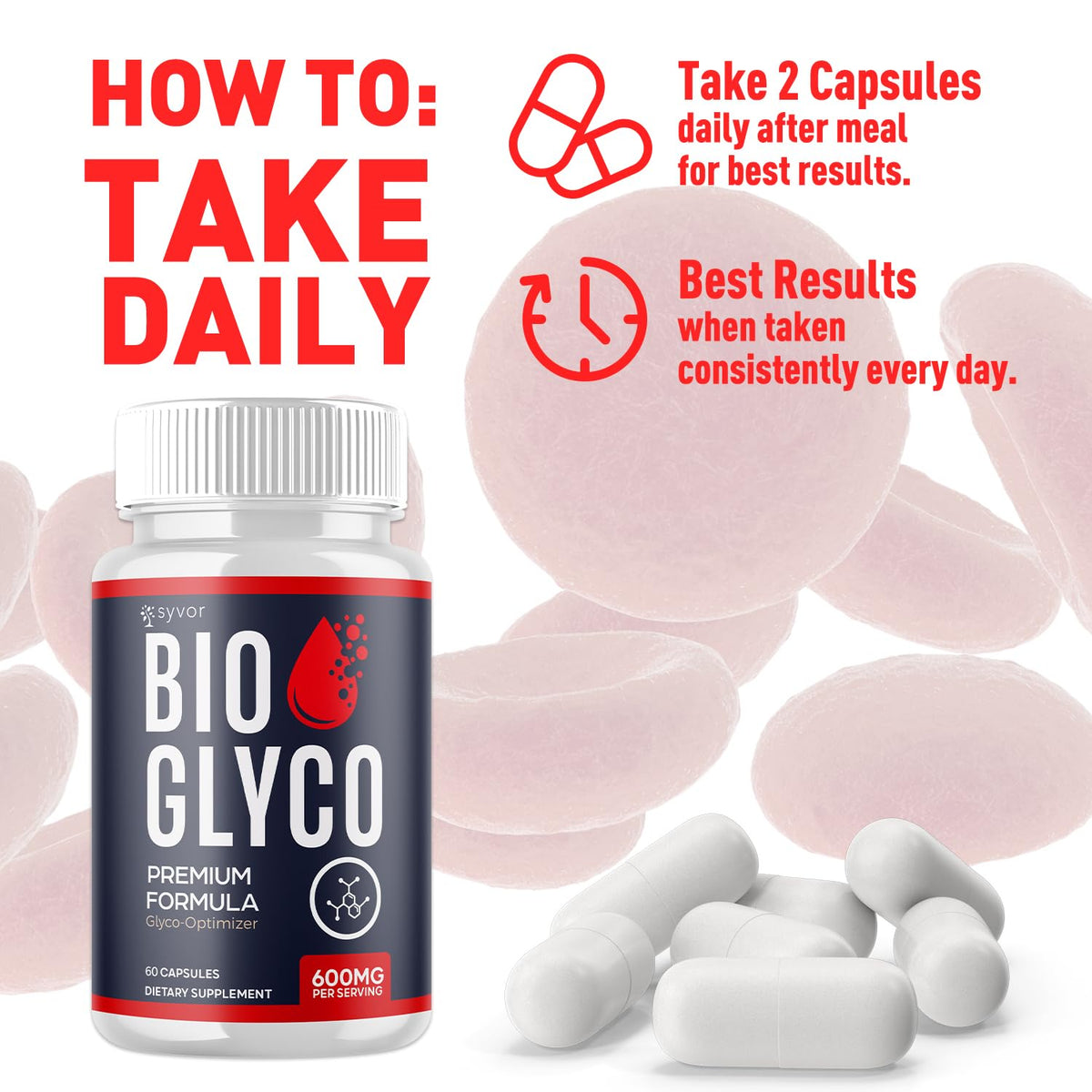 Bio Glyco Capsules 180 Capsules T450