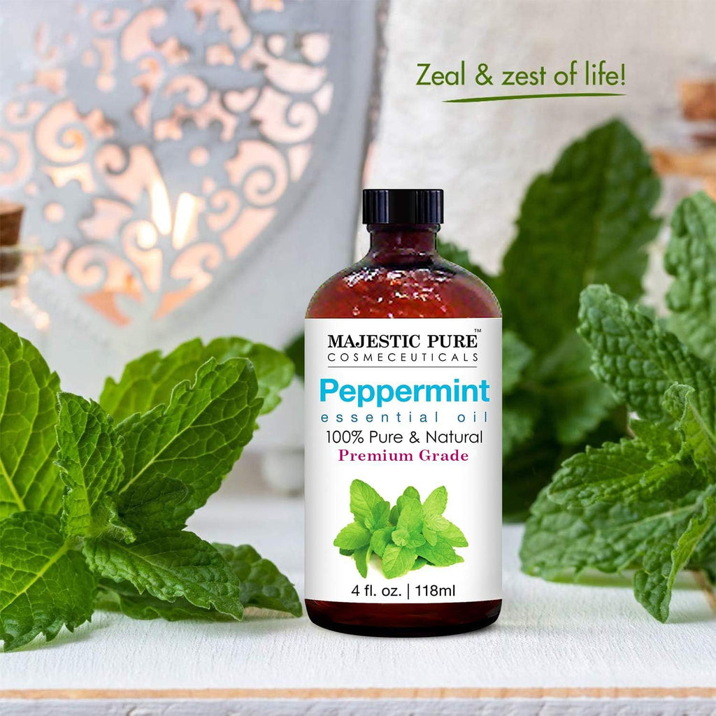 Peppermint and Eucalyptus Essential Oil 4 fl oz Pack of 2 G4365