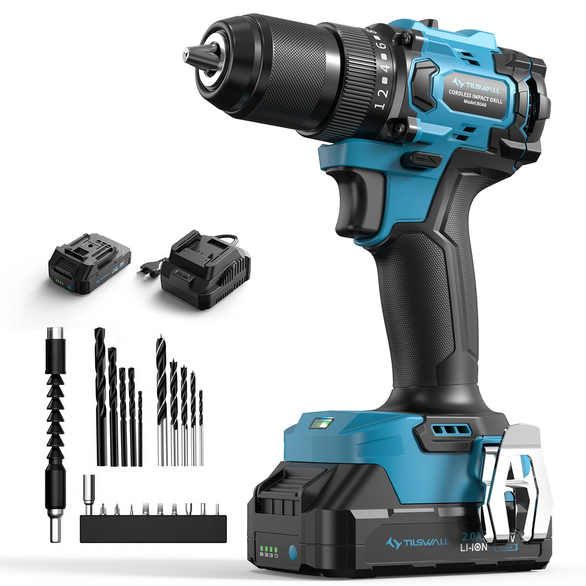 20V Cordless Drill with 65N.m High Torque L288094