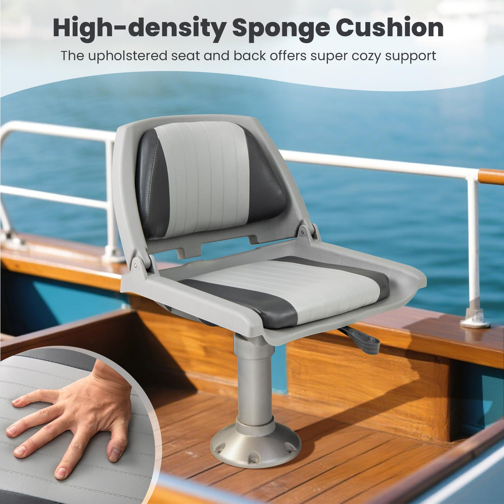 Folding Low Back Boat Seats B36014