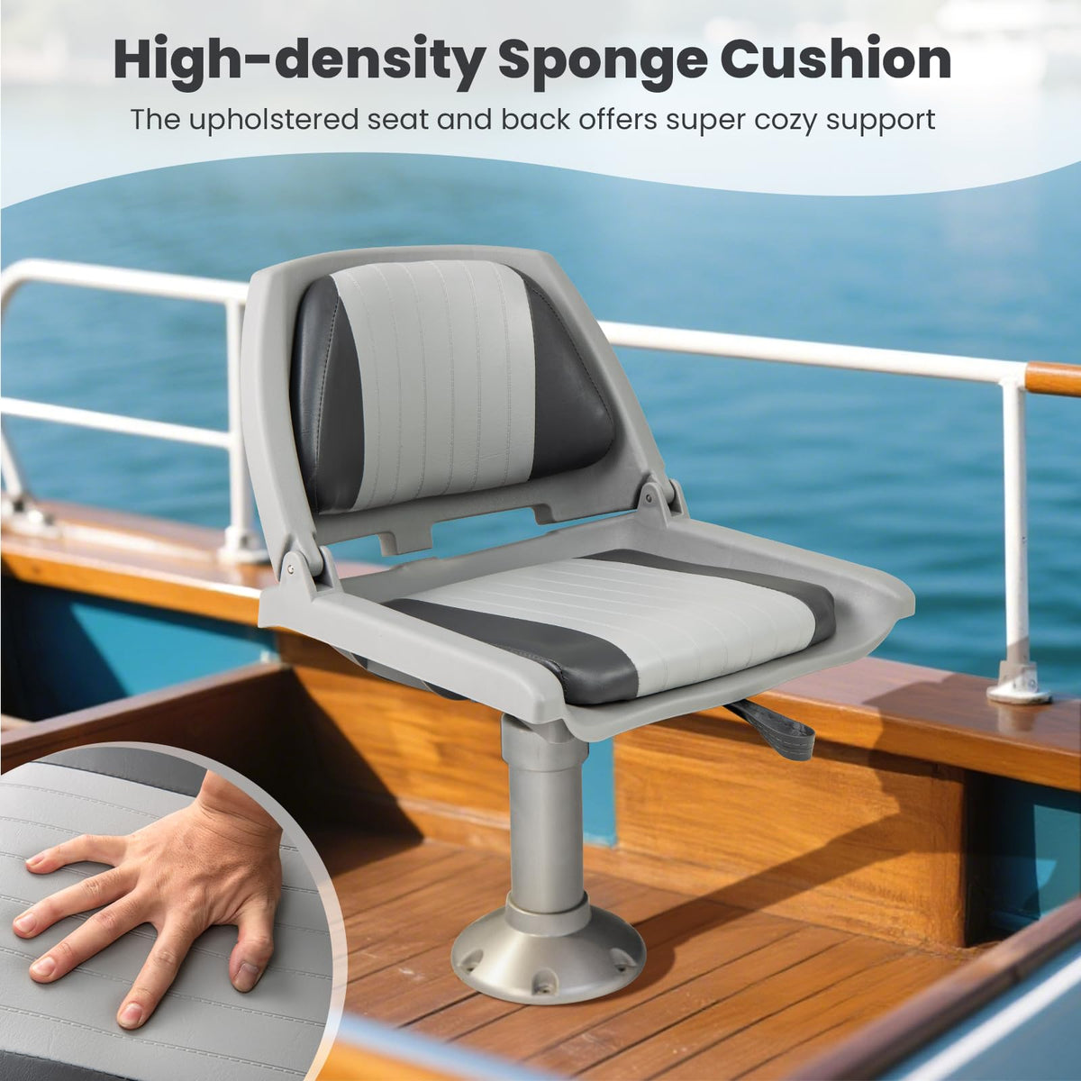 Folding Low Back Boat Seats B36014