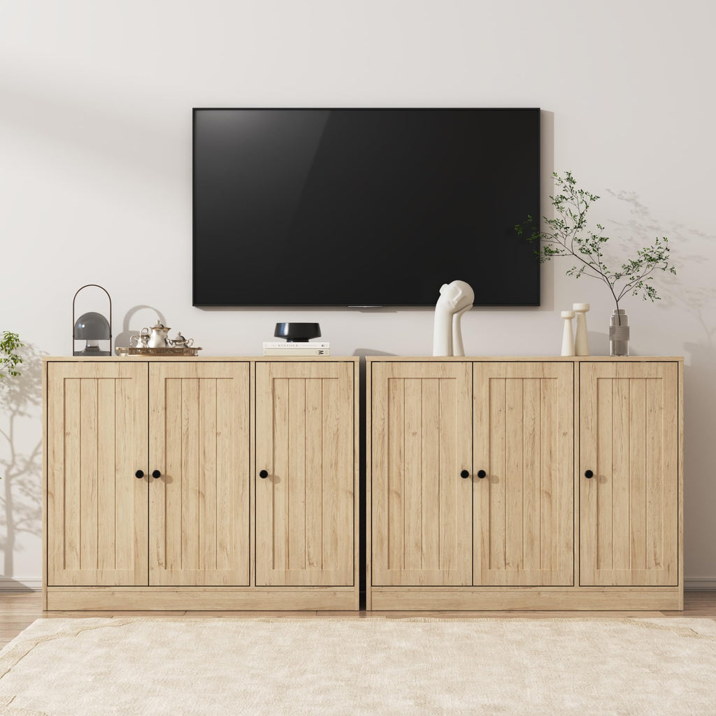 Buffet Cabinet with 3 Doors and Adjustable Shelf P44136