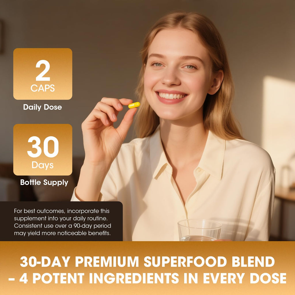 Moringa Capsules 10-in-1 Superfood Supplement B5416