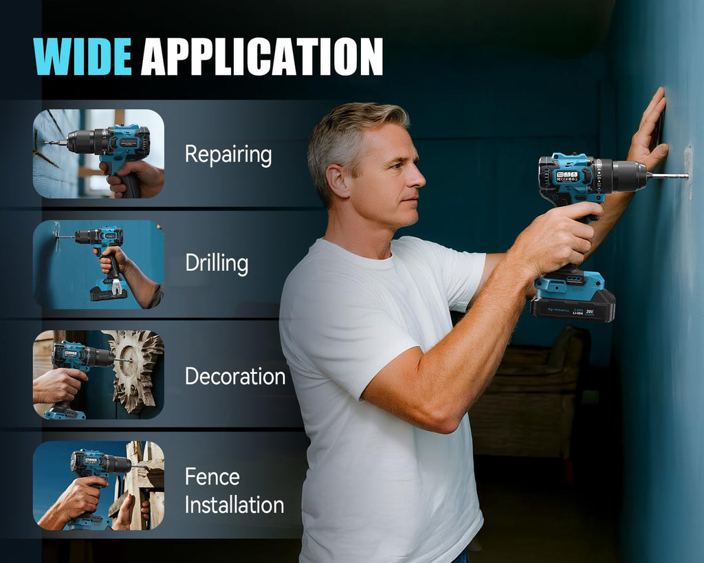 20V Cordless Drill with 65N.m High Torque L288094