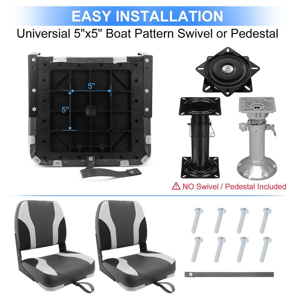 Folding Boat Seat 2 Pack V22108
