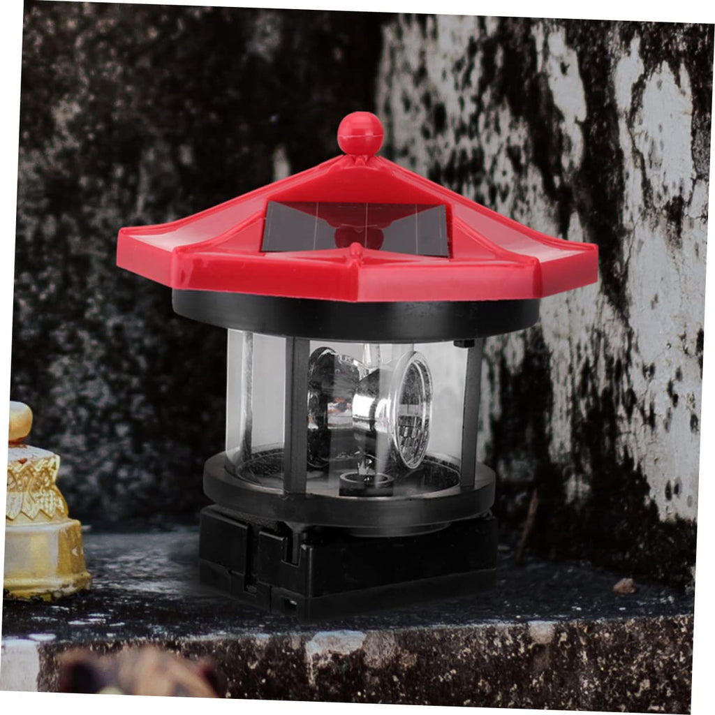 2Pcs Solar Powered Lighthouse Outdoor Garden Light A5813