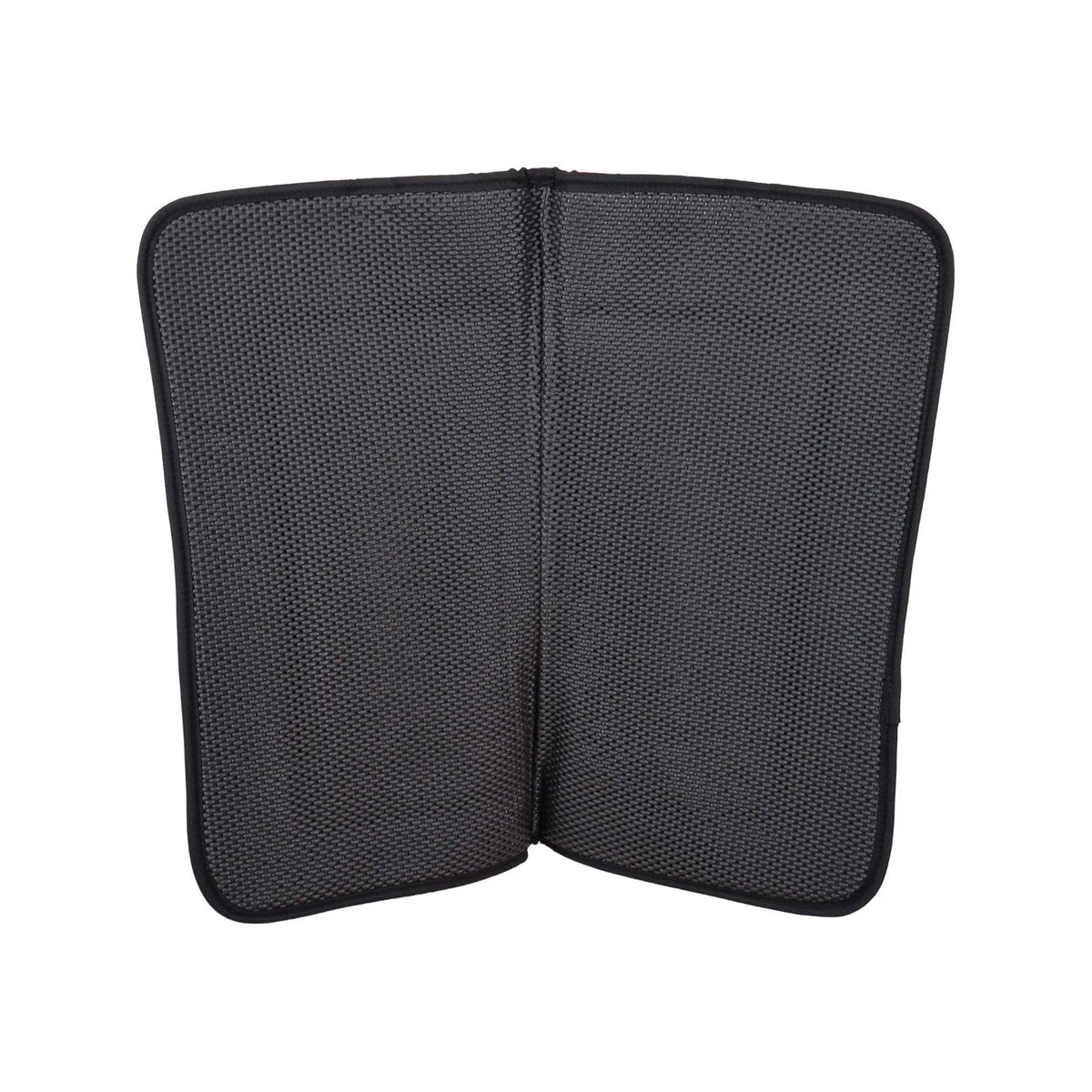 Square Contour Trail Pad with Breathable Non-Slip Bottom - Shock-Absorbing Stain & UV Resistant Horse Saddle Pad with Spine Relief Channel - 30" L x 30" D, Navy M1494