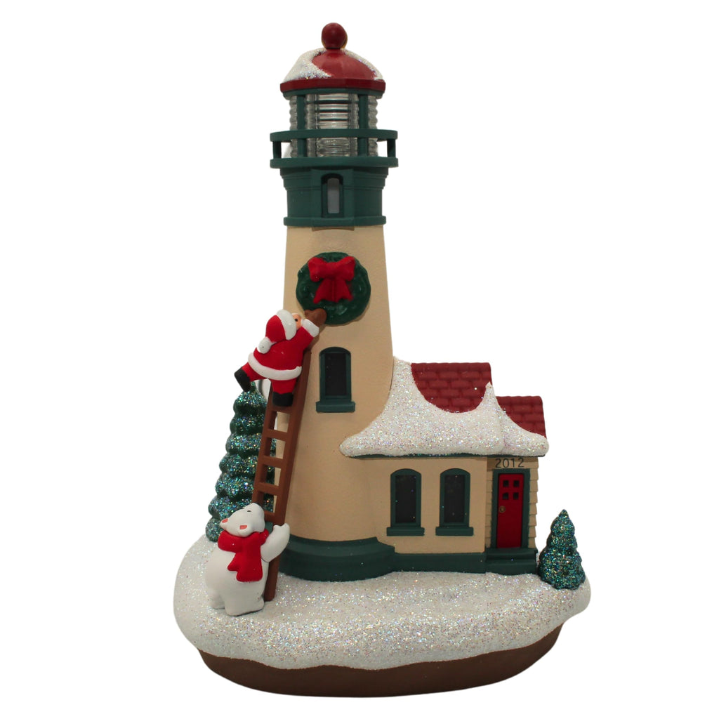 Holiday Lighthouse Ornament R476014