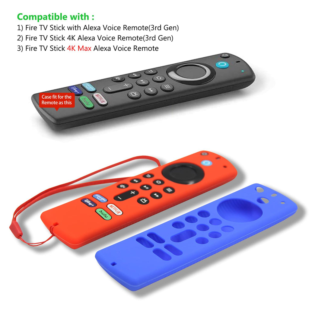 Silicone Remote Cover Case with Wrist Strap O2416