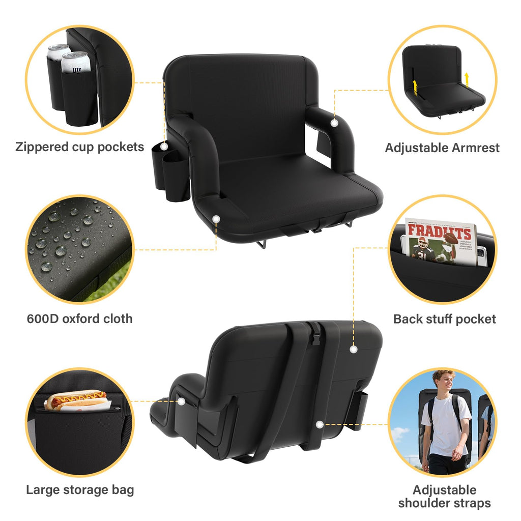Stadium Seat with Back Support J901530