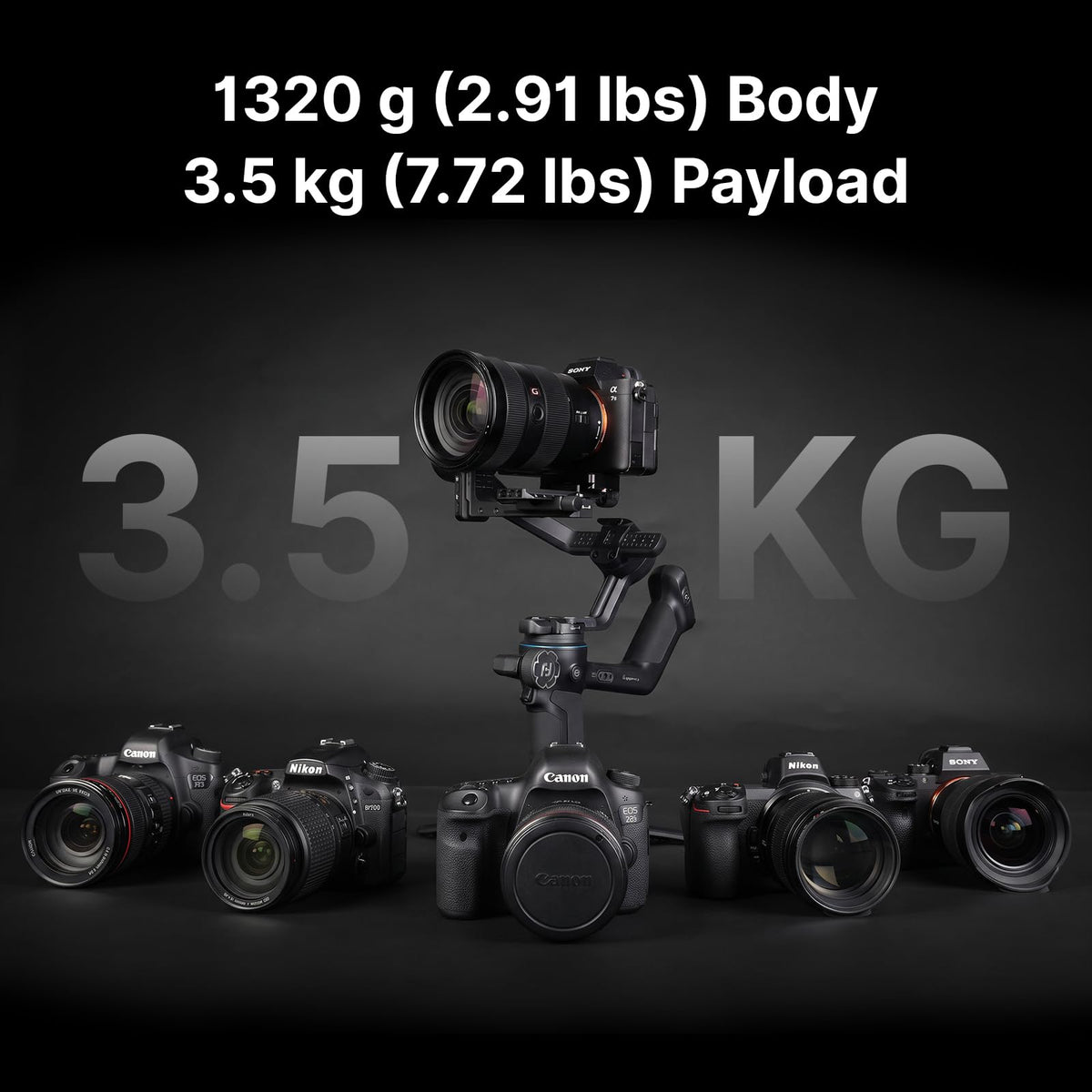 3-Axis Camera Gimbal Stabilizer A6909