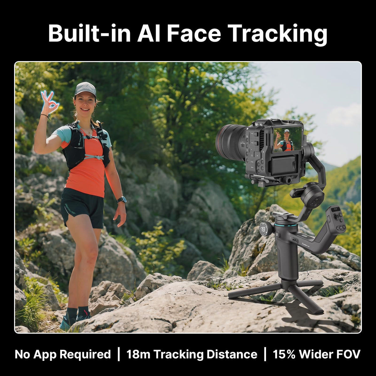 3-Axis Camera Gimbal Stabilizer A6909
