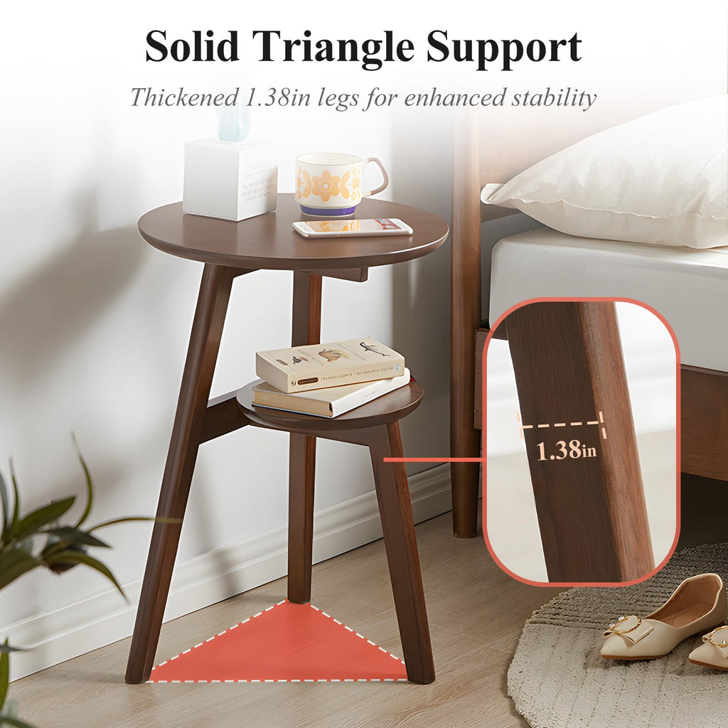 2-Tier Round Side Table T57413