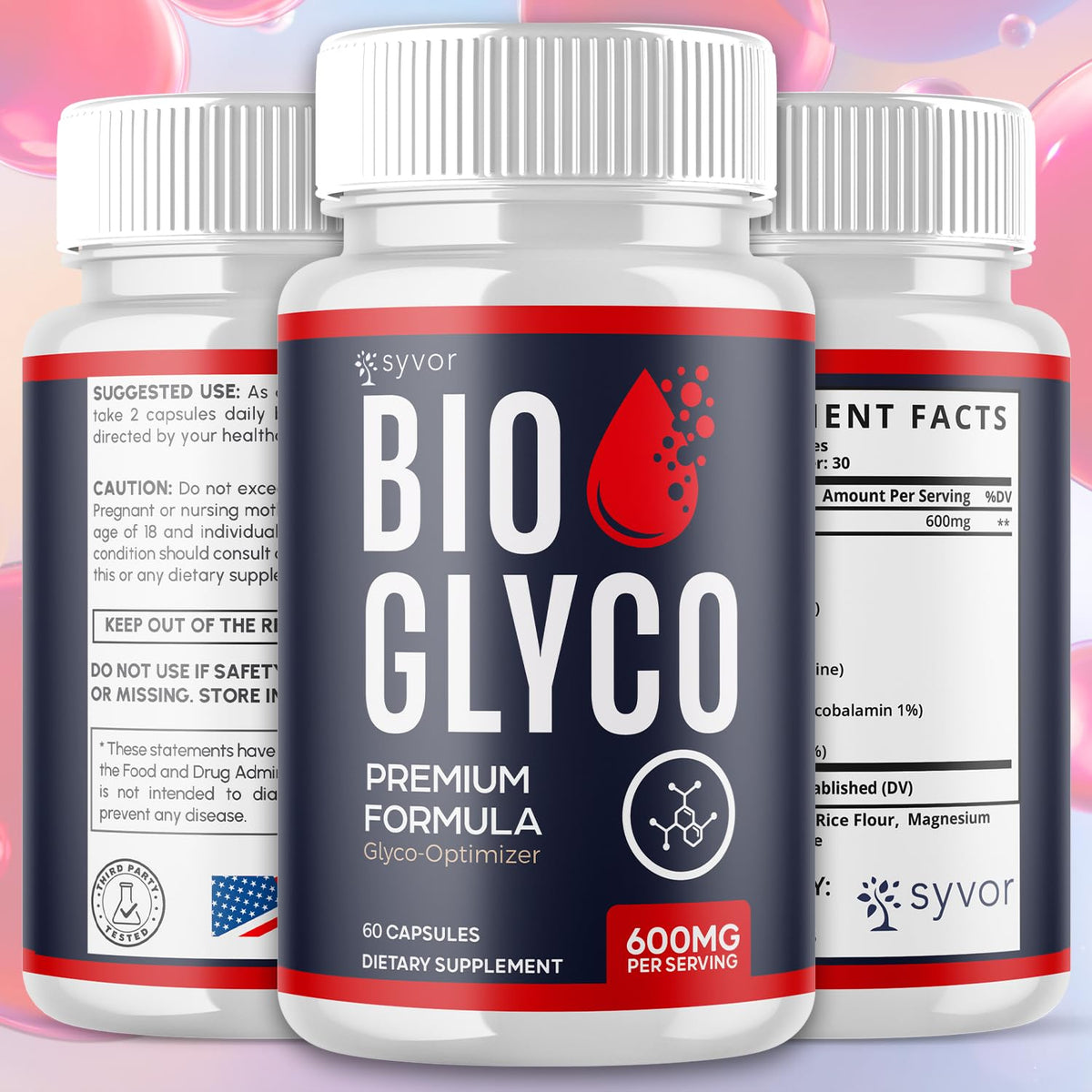 Bio Glyco Capsules 180 Capsules T450