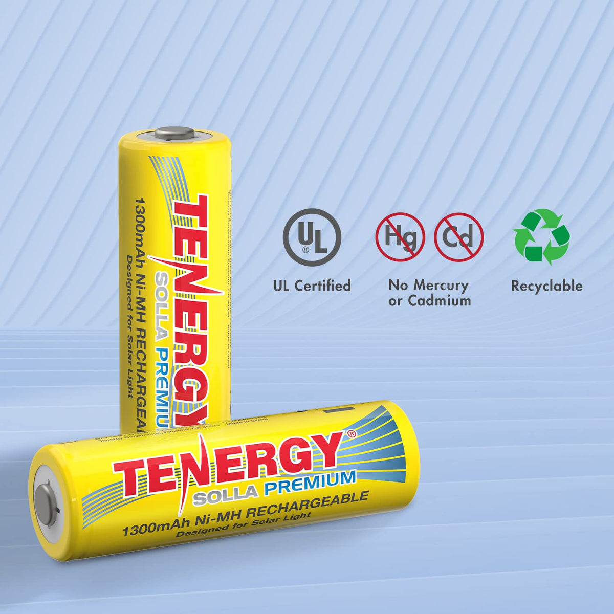 Rechargeable NiMH AA Battery 1300mAh 12 Pack Z4852