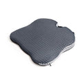 Memory Foam Booster Cushion Wedge Grey Y9749
