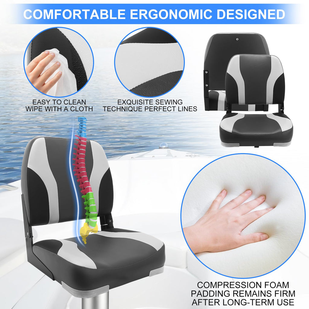 Folding Boat Seat 2 Pack V22108