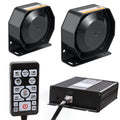 12V 400W 37 Tones Warning Emergency Siren PA System V1474